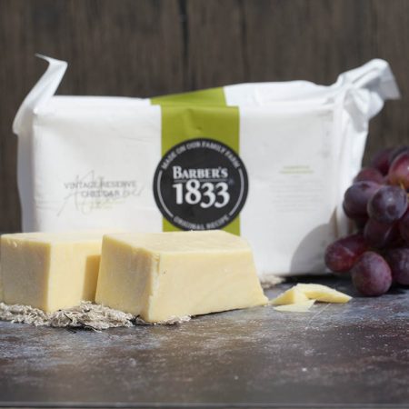 Barber's 1833 aged cheddar