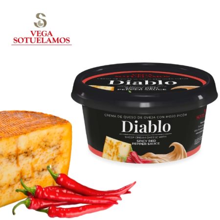 Pittige Schapenkaascrème “Diablo” – Vega Sotuélamos (125g)