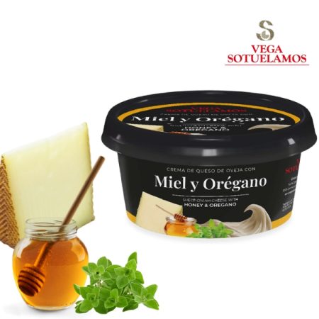 Schapenkaascrème met Honing & Oregano – Vega Sotuélamos (125g)