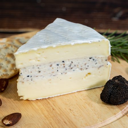 Brie met zwarte truffel